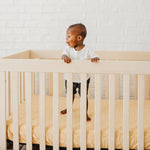 Premium Knit Fitted Crib Sheet - Vance