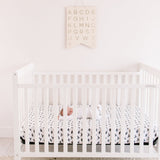 Premium Knit Fitted Crib Sheet - Wild