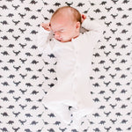 Premium Knit Fitted Crib Sheet - Wild