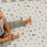 Premium Knit Fitted Crib Sheet - Wizarding World
