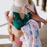 Premium Knit Hooded Towel - Bloom