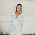 Premium Knit Hooded Towel - Oscar the Grouch