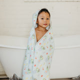 Premium Knit Hooded Towel - Oscar the Grouch