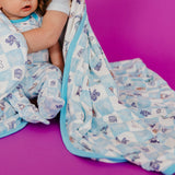 Three-Layer Jumbo Quilt - Monsters, Inc. Medley