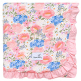 Bamboo Ruffled Three-Layer Quilt - Penelope
