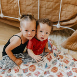 Three-Layer Quilt - Disney Pixar Bumper Stickers