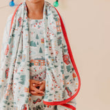 Three-Layer Quilt - Snowy Slopes