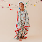 Three-Layer Quilt - Snowy Slopes