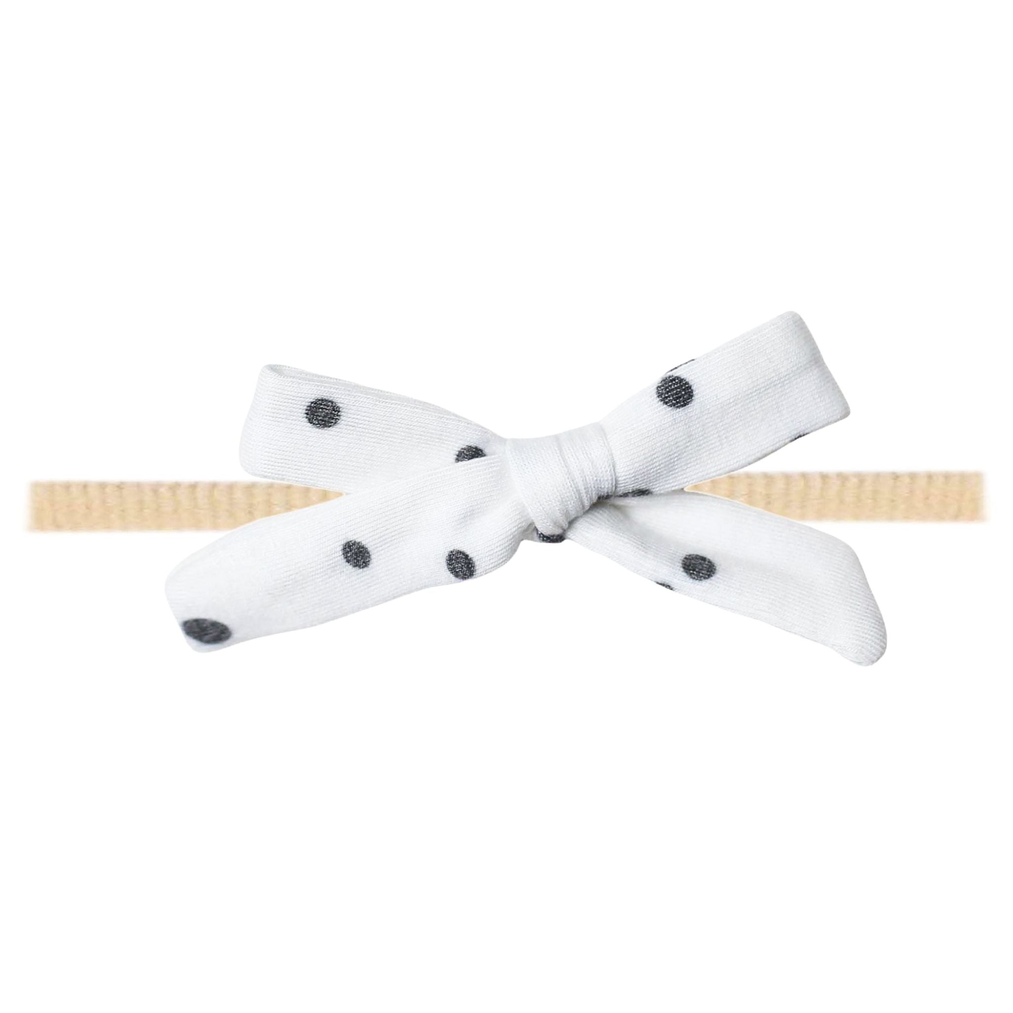 Ribbon Nylon Bow - Willow