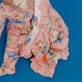 Bamboo Ruffled Security Blanket Set - Penelope