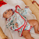 Three-Layer Security Blanket Set - Snowy Slopes