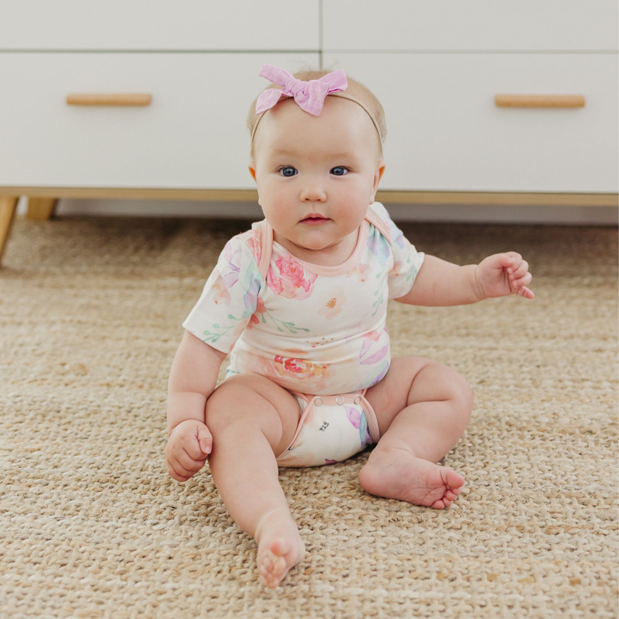 Short Sleeve Bodysuit - Bloom
