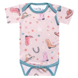 Short Sleeve Bodysuit - Cheyenne
