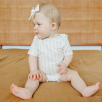 Short Sleeve Bodysuit - Coastal