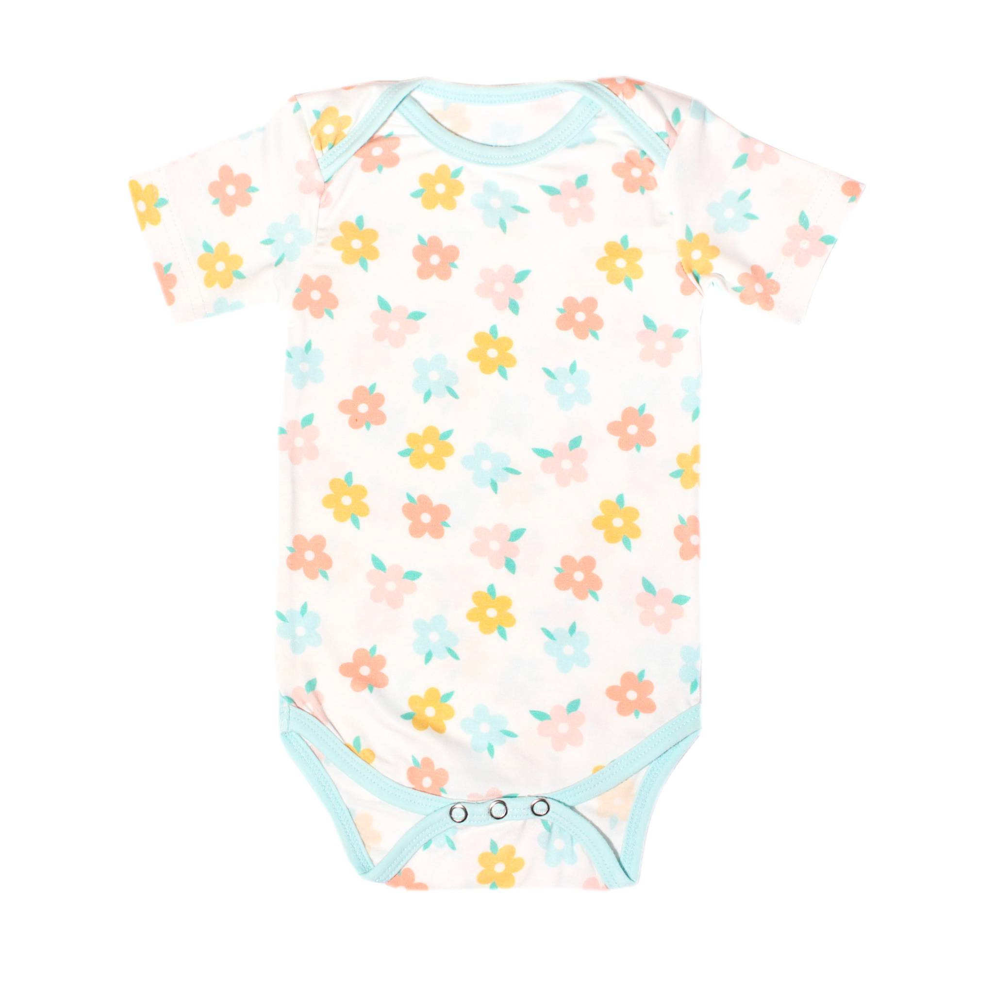Short Sleeve Bodysuit - Daisy