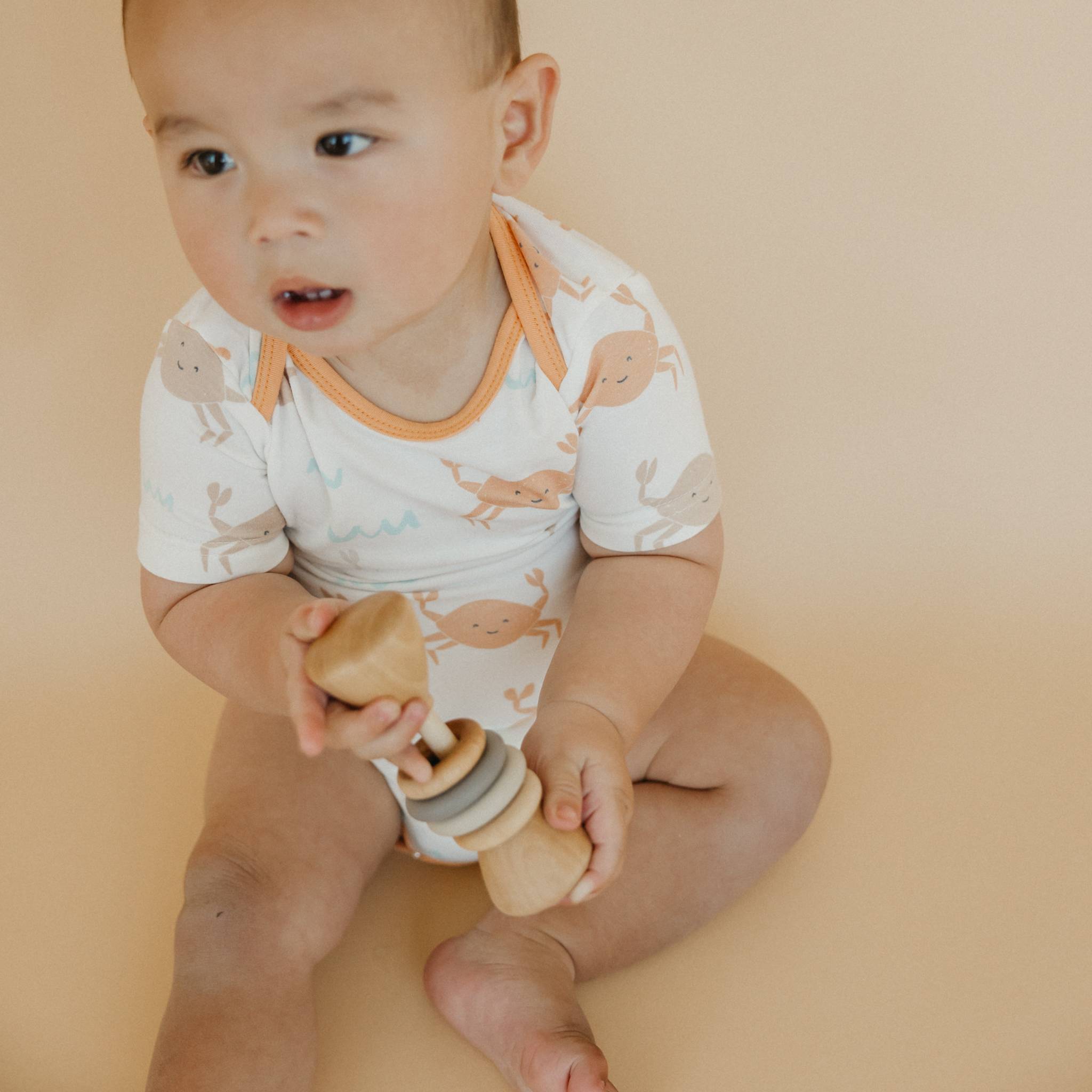 Short Sleeve Bodysuit - Tide