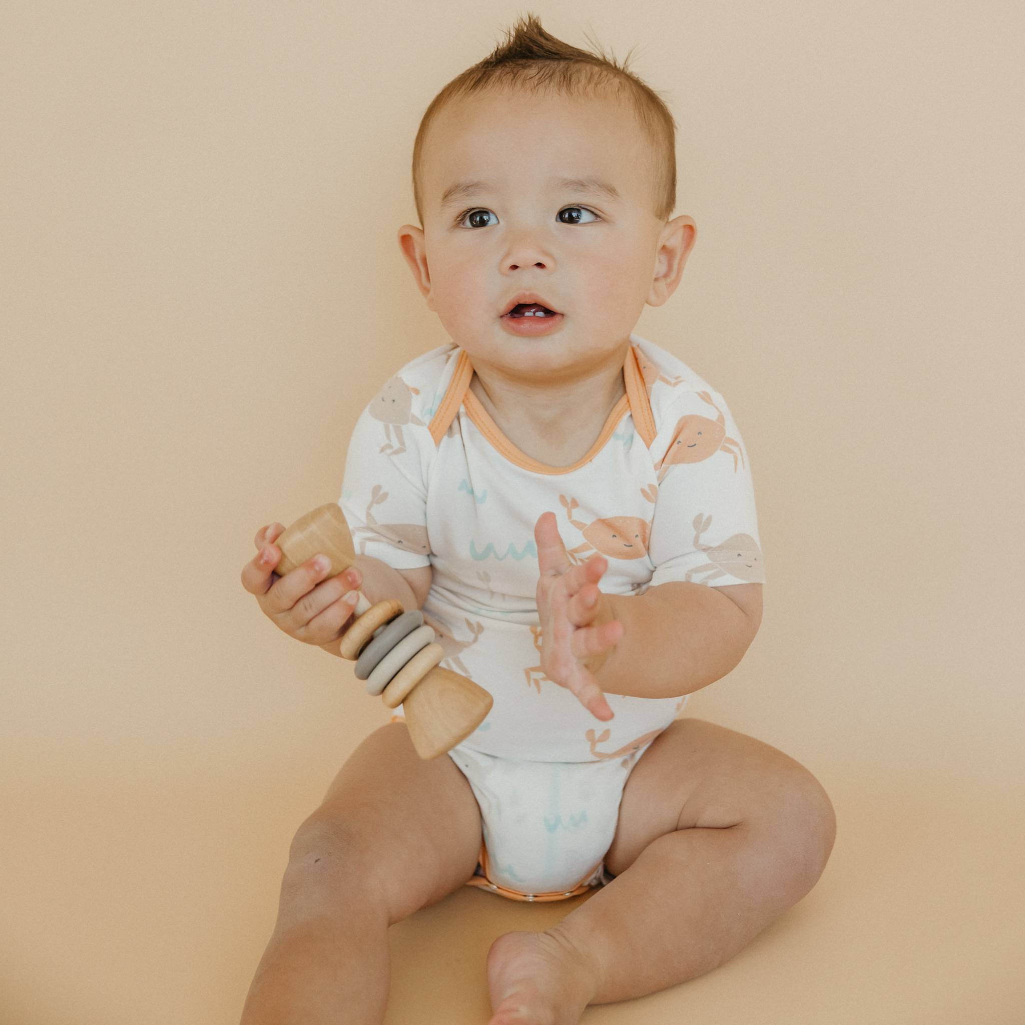 Short Sleeve Bodysuit - Tide
