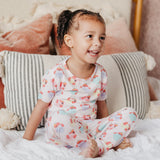 2 Piece Short Sleeve with Pants Pajama Set - Elmo Heart Candies