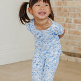 Bamboo 2pc Short Sleeve Pajamas with Pants - Priscilla