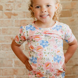 Bamboo 2pc Short Sleeve Pajamas with Pants - Penelope