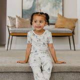 2pc Short Sleeve Pajamas with Pants - Tatooine