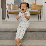 2pc Short Sleeve Pajamas with Pants - Tatooine