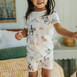 2pc Short Sleeve Pajama Set - Boone