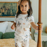 2pc Short Sleeve Pajama Set - Boone