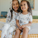 2pc Short Sleeve Pajama Set - Boone