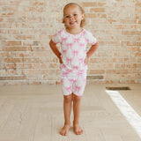 Bamboo 2pc Short Sleeve Pajama Set - Bow My Gosh