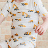 Bamboo 2pc Short Sleeve Pajama Set - Dozer