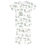 2pc Short Sleeve Pajama Set - Hundred Acre Wood
