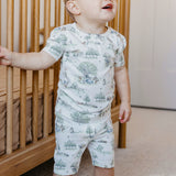 2pc Short Sleeve Pajama Set - Hundred Acre Wood