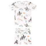 2pc Short Sleeve Pajama Set - Boone
