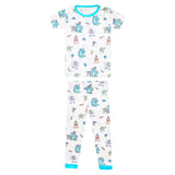 2pc  Short Sleeve Pajamas with Pants - Monsters, Inc. Friends