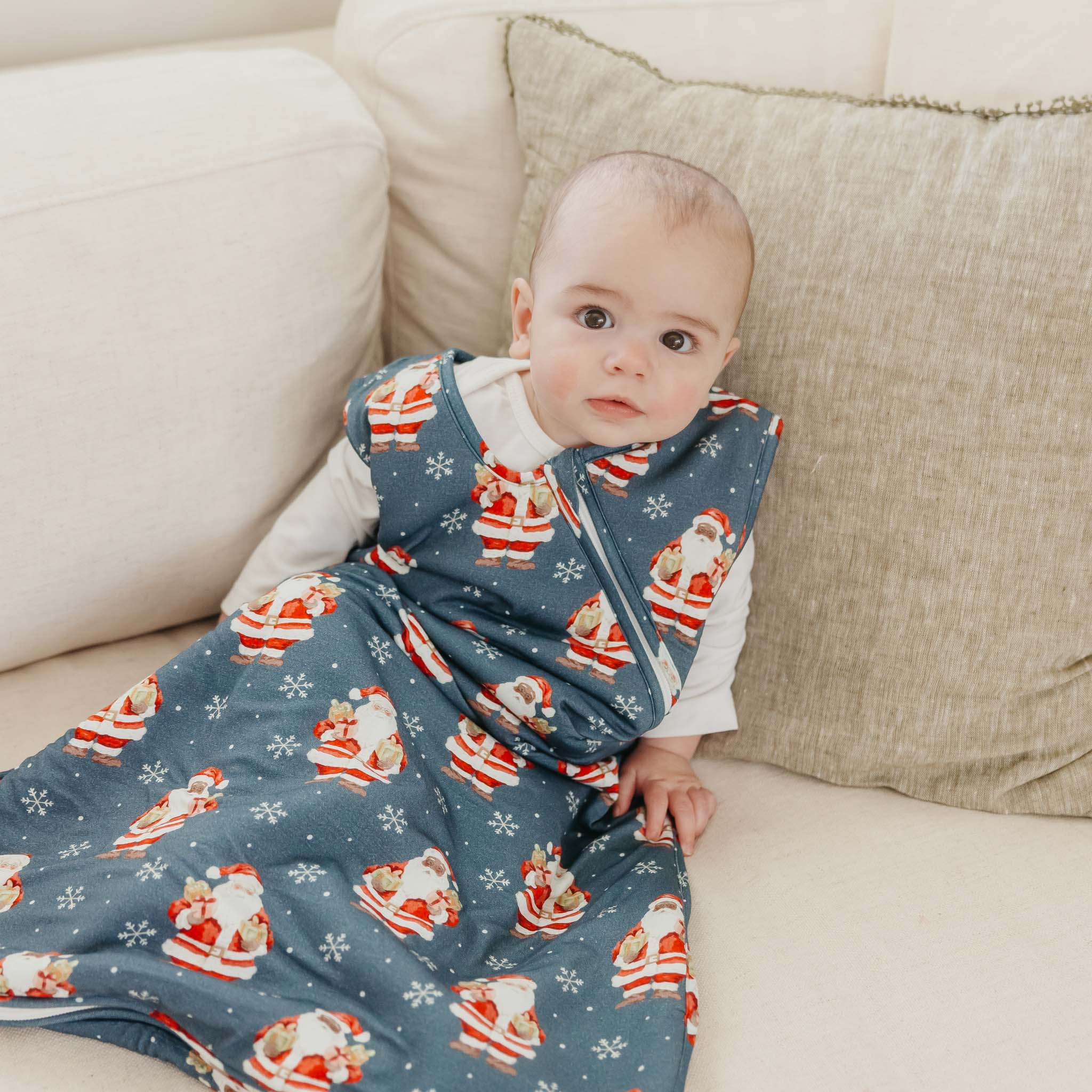 Bamboo Sleep Bag - Santa Claus