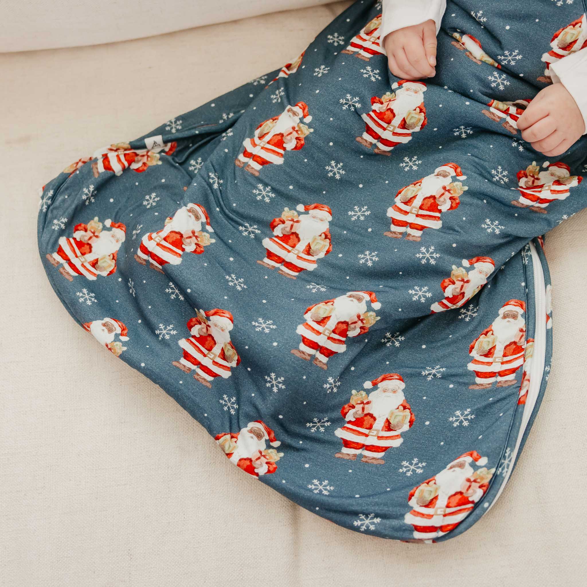 Bamboo Sleep Bag - Santa Claus