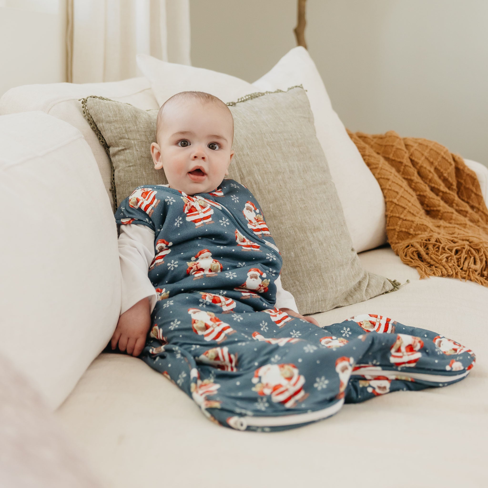 Bamboo Sleep Bag - Santa Claus