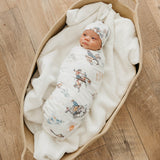 Knit Swaddle Blanket - Boone