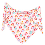 Knit Swaddle Blanket - Elmo Heart Candies