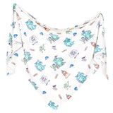 Knit Swaddle Blanket - Monsters, Inc. Friends