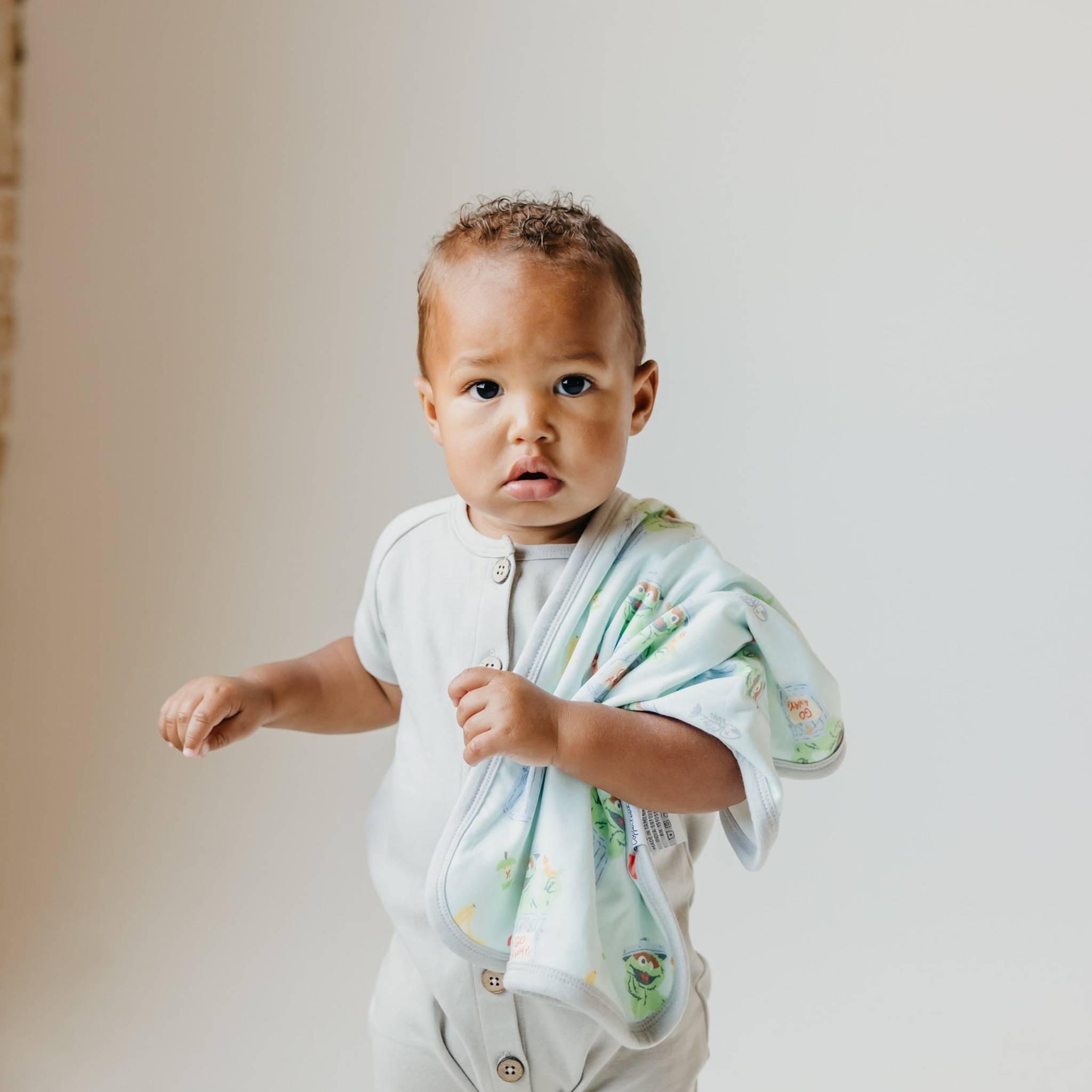 Three-Layer Security Blanket Set - Oscar the Grouch