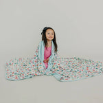 Three-Layer Jumbo Quilt - Dinosaurs of Jurassic Park