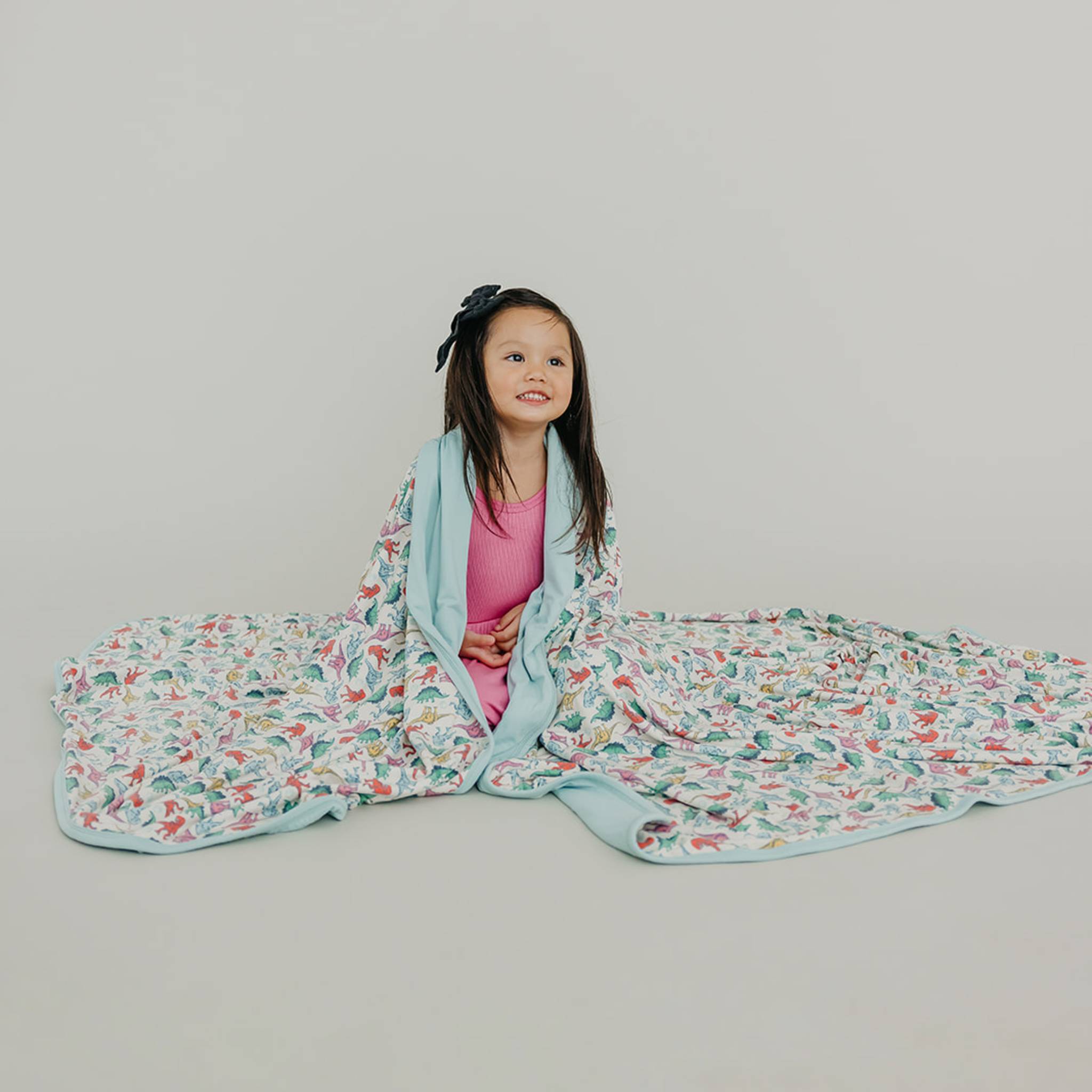 Three-Layer Jumbo Quilt - Dinosaurs of Jurassic Park