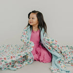 Three-Layer Jumbo Quilt - Dinosaurs of Jurassic Park