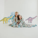Three-Layer Jumbo Quilt - Dinosaurs of Jurassic Park