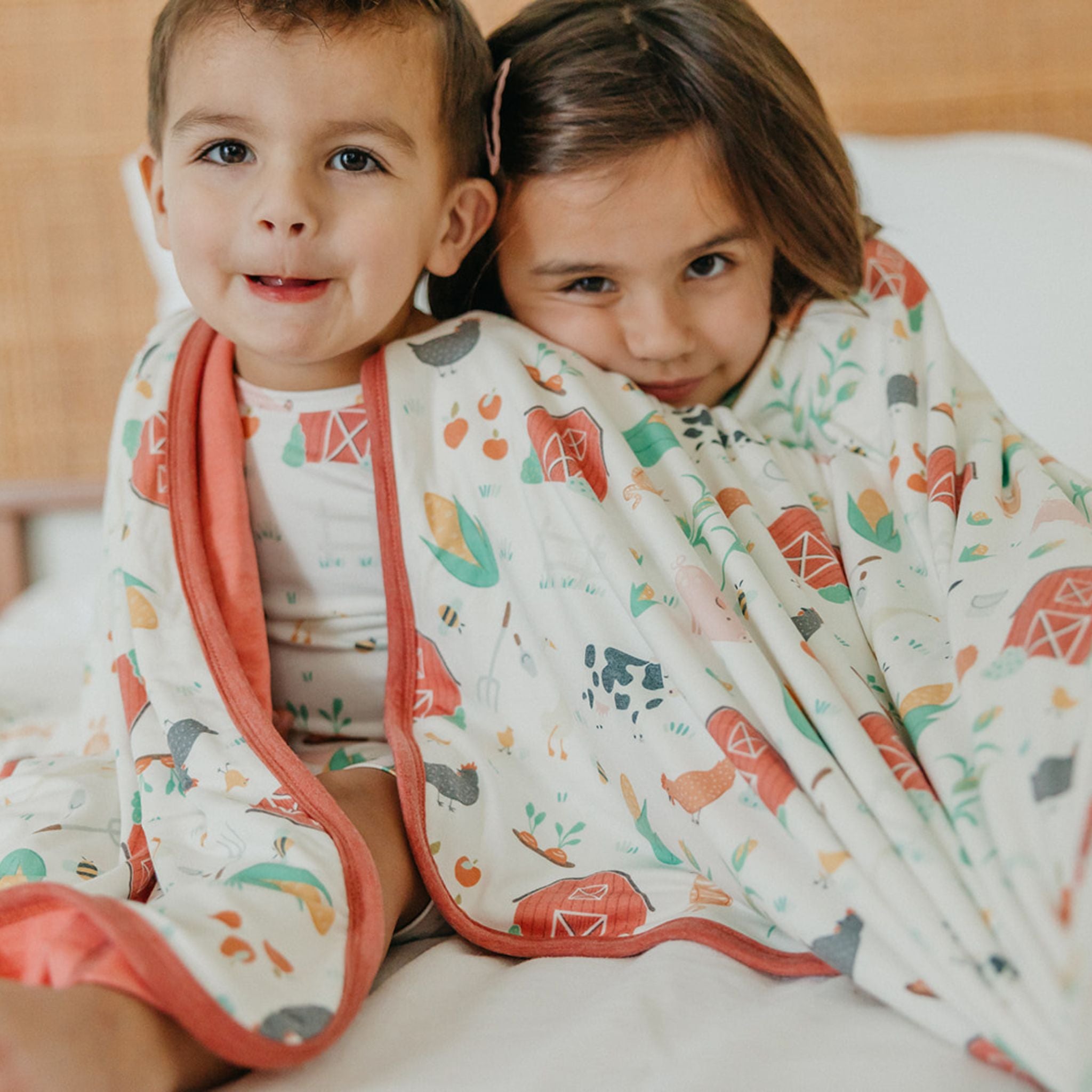 Three-Layer Jumbo Quilt - Farmstead