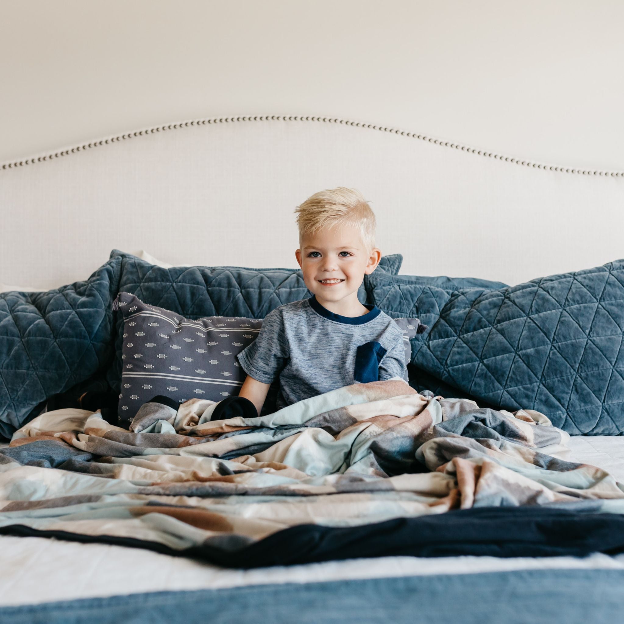 Three-Layer Jumbo Quilt - Picasso