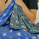 Three-Layer Jumbo Quilt - The Office