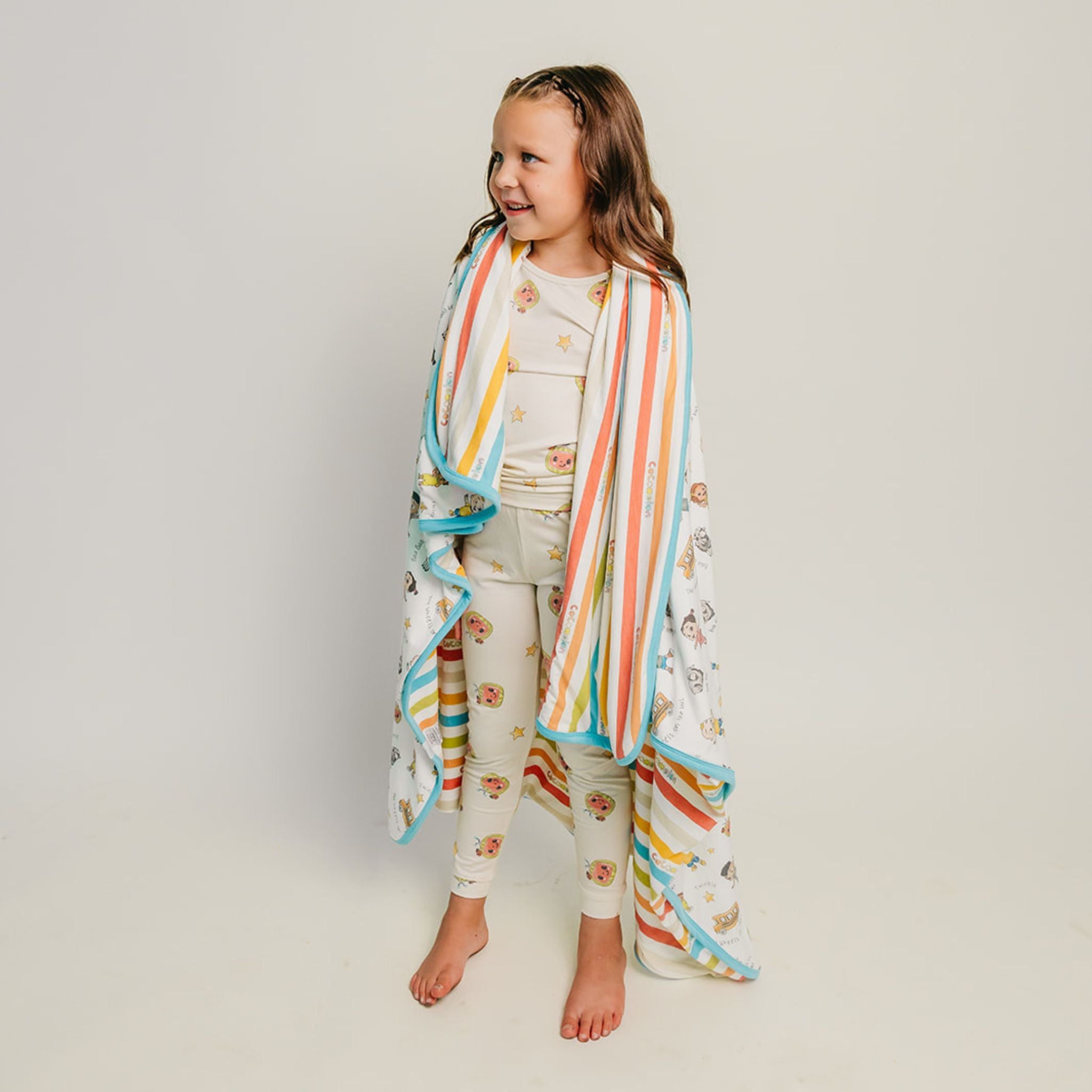 Three-Layer Quilt - CoComelon Friends